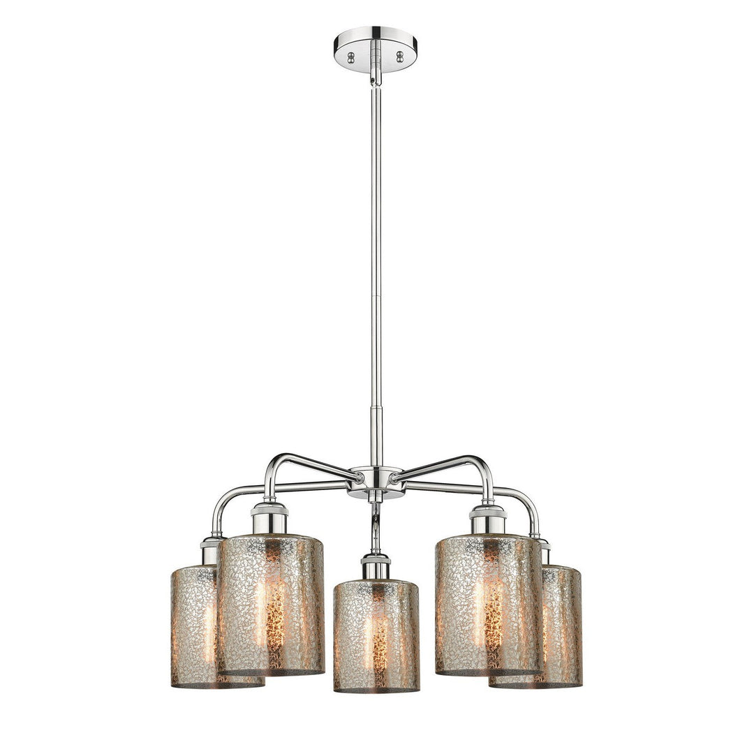 Innovations Downtown Urban 516-5CR-PC-G116 Chandelier Light - Polished Chrome