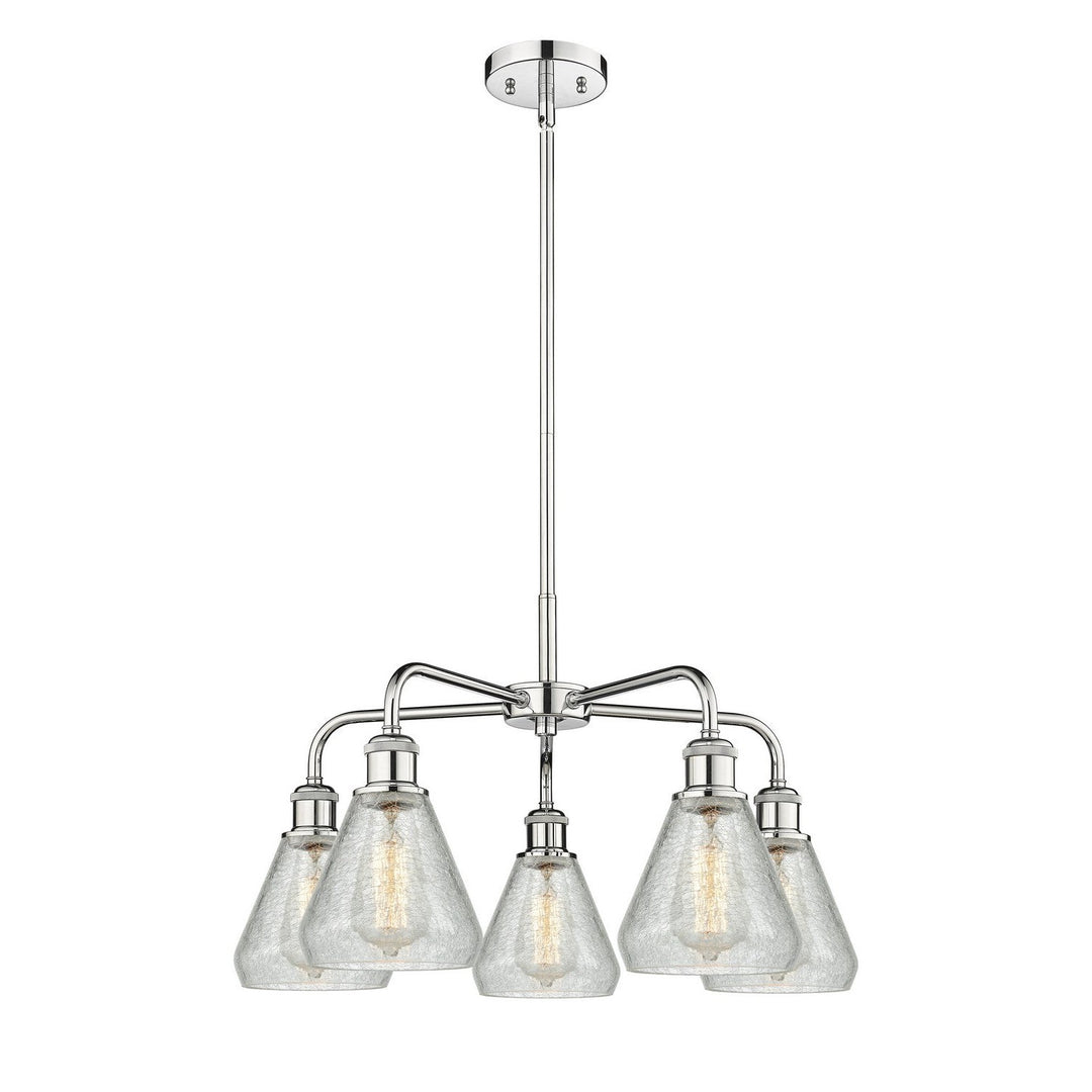 Innovations Downtown Urban 516-5CR-PC-G275 Chandelier Light - Polished Chrome