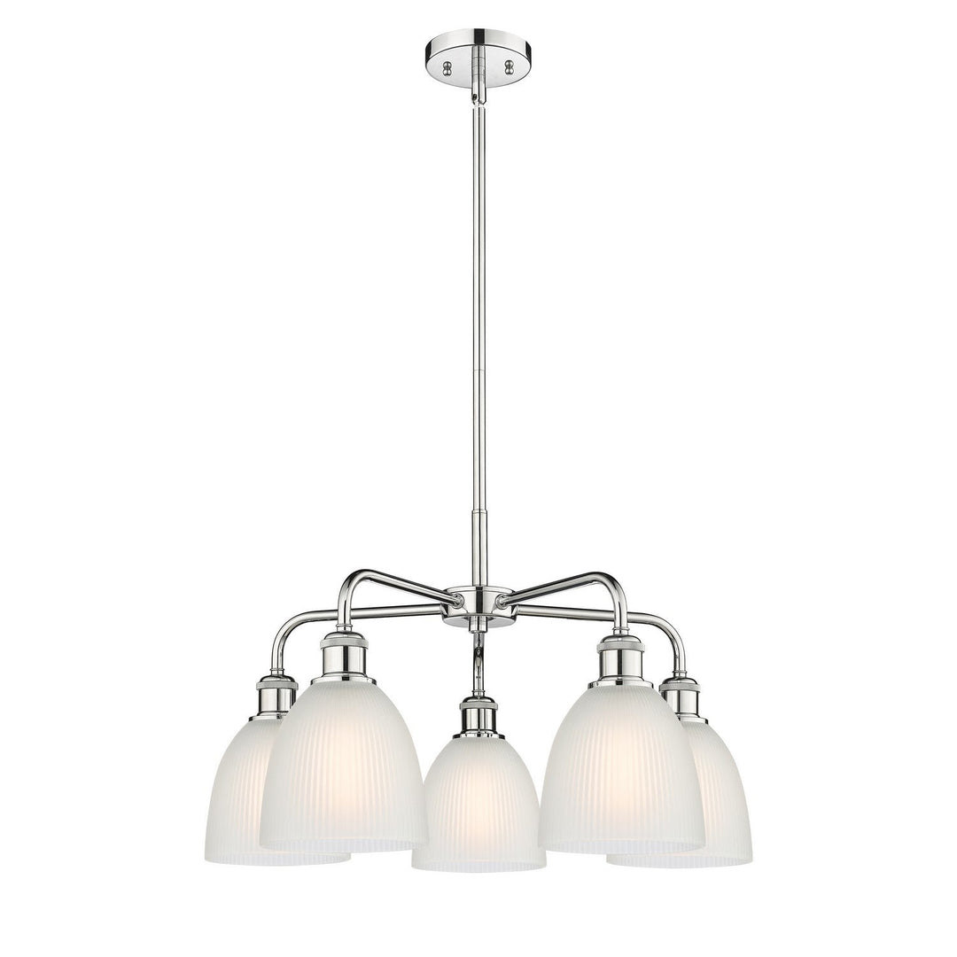 Innovations Downtown Urban 516-5CR-PC-G381 Chandelier Light - Polished Chrome