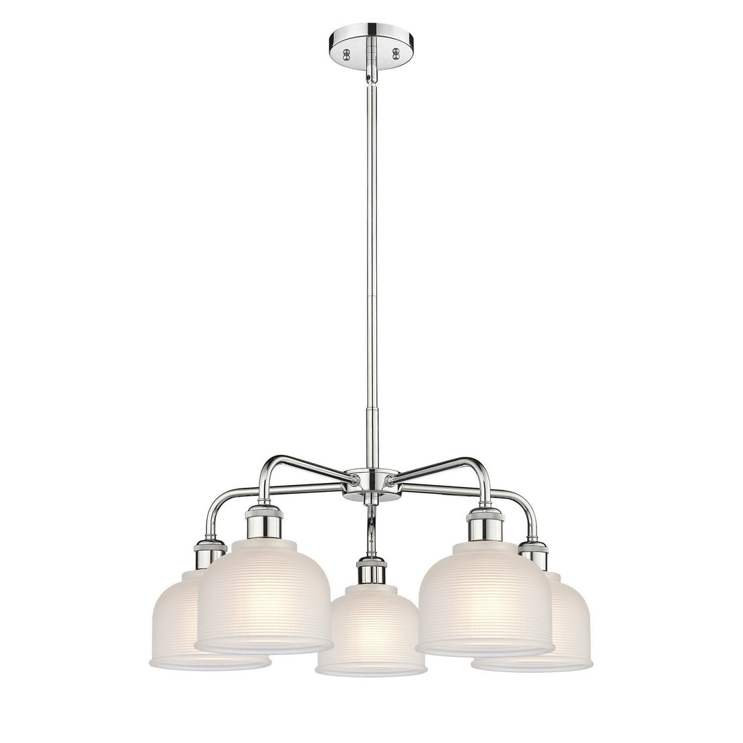 Innovations Downtown Urban 516-5CR-PC-G411 Chandelier Light - Polished Chrome