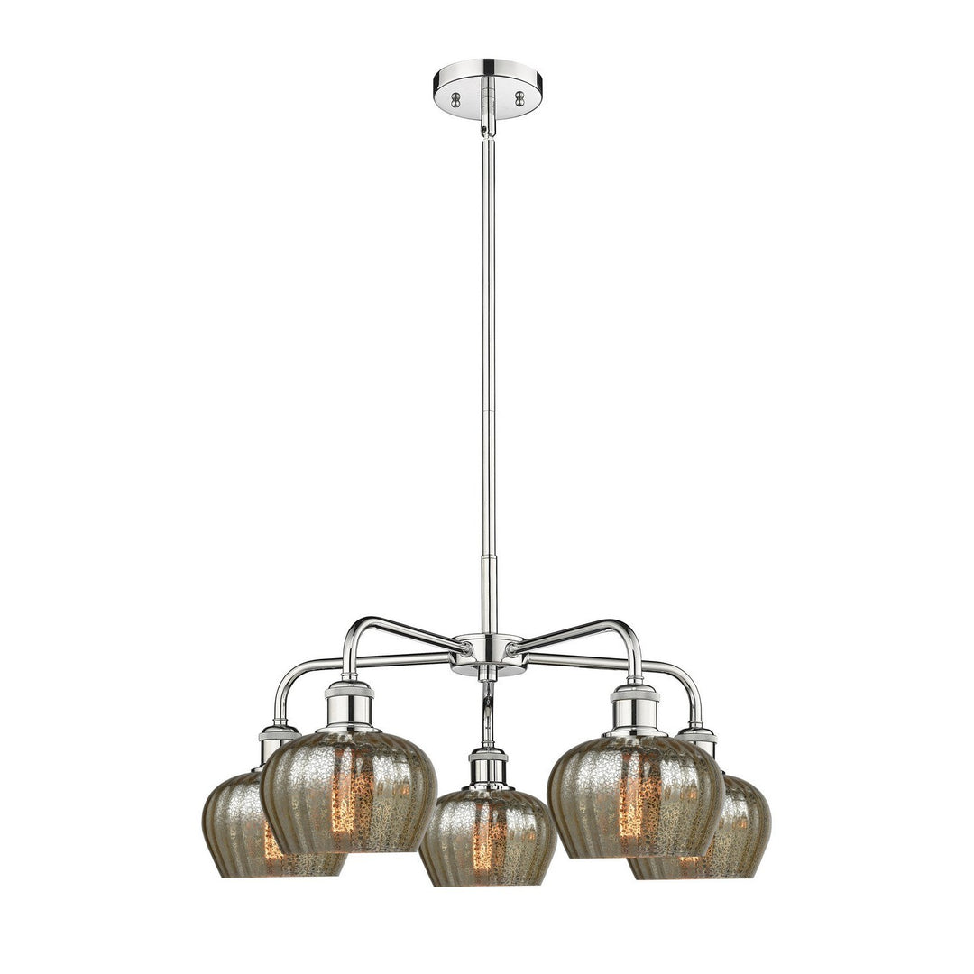 Innovations Downtown Urban 516-5CR-PC-G96 Chandelier Light - Polished Chrome