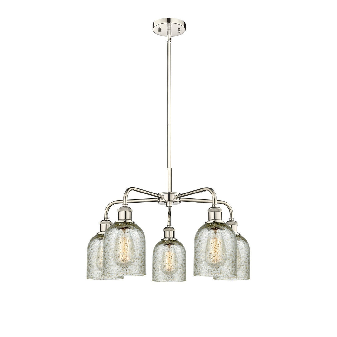 Innovations Downtown Urban 516-5CR-PN-G259 Chandelier Light - Polished Nickel