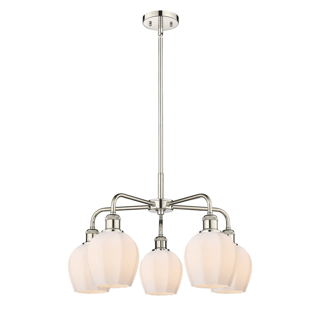 Innovations Downtown Urban 516-5CR-PN-G461-6 Chandelier Light - Polished Nickel