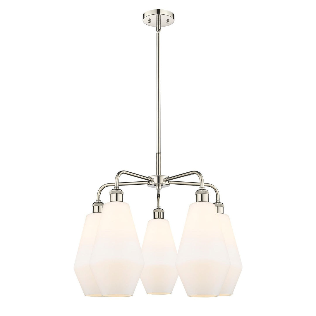 Innovations Downtown Urban 516-5CR-PN-G651-7 Chandelier Light - Polished Nickel