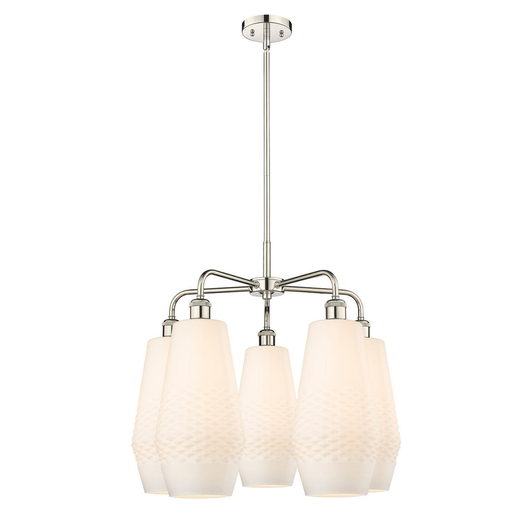 Innovations Downtown Urban 516-5CR-PN-G681-7 Chandelier Light - Polished Nickel