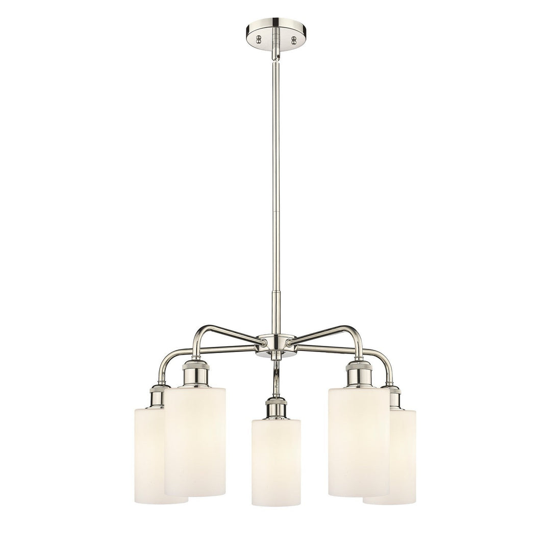 Innovations Downtown Urban 516-5CR-PN-G801 Chandelier Light - Polished Nickel