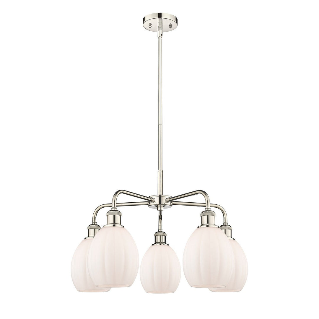 Innovations Downtown Urban 516-5CR-PN-G81 Chandelier Light - Polished Nickel