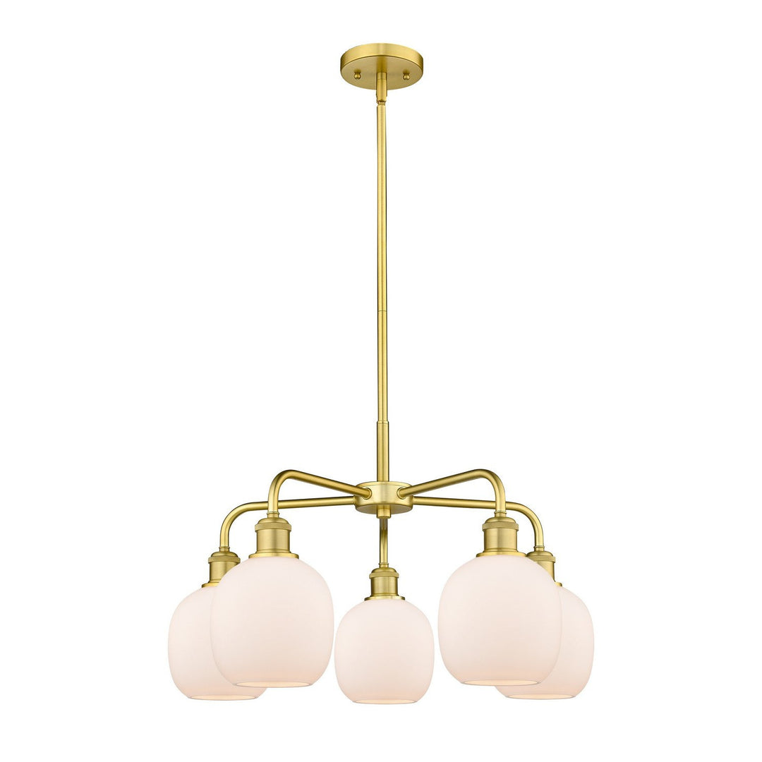 Innovations Downtown Urban 516-5CR-SG-G101 Chandelier Light - Satin Gold