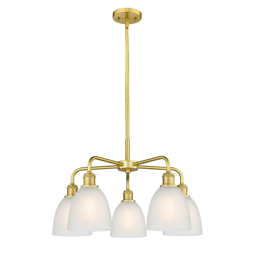 Innovations Downtown Urban 516-5CR-SG-G381 Chandelier Light - Satin Gold