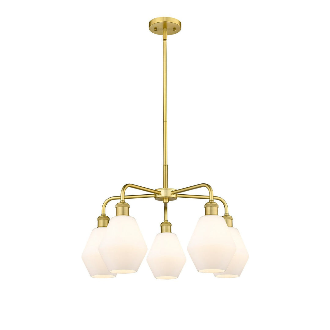 Innovations Downtown Urban 516-5CR-SG-G651-6 Chandelier Light - Satin Gold