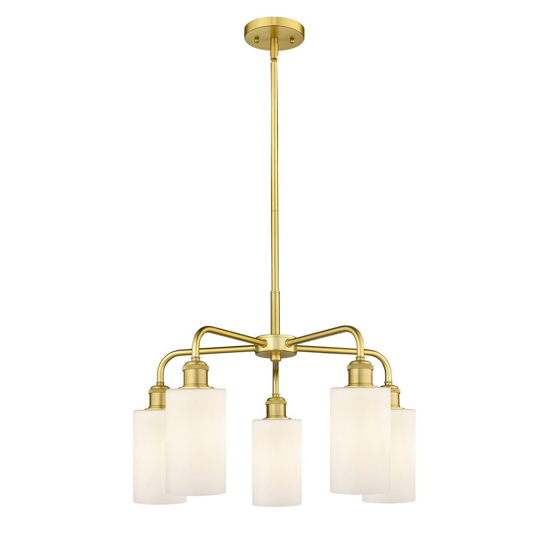 Innovations Downtown Urban 516-5CR-SG-G801 Chandelier Light - Satin Gold