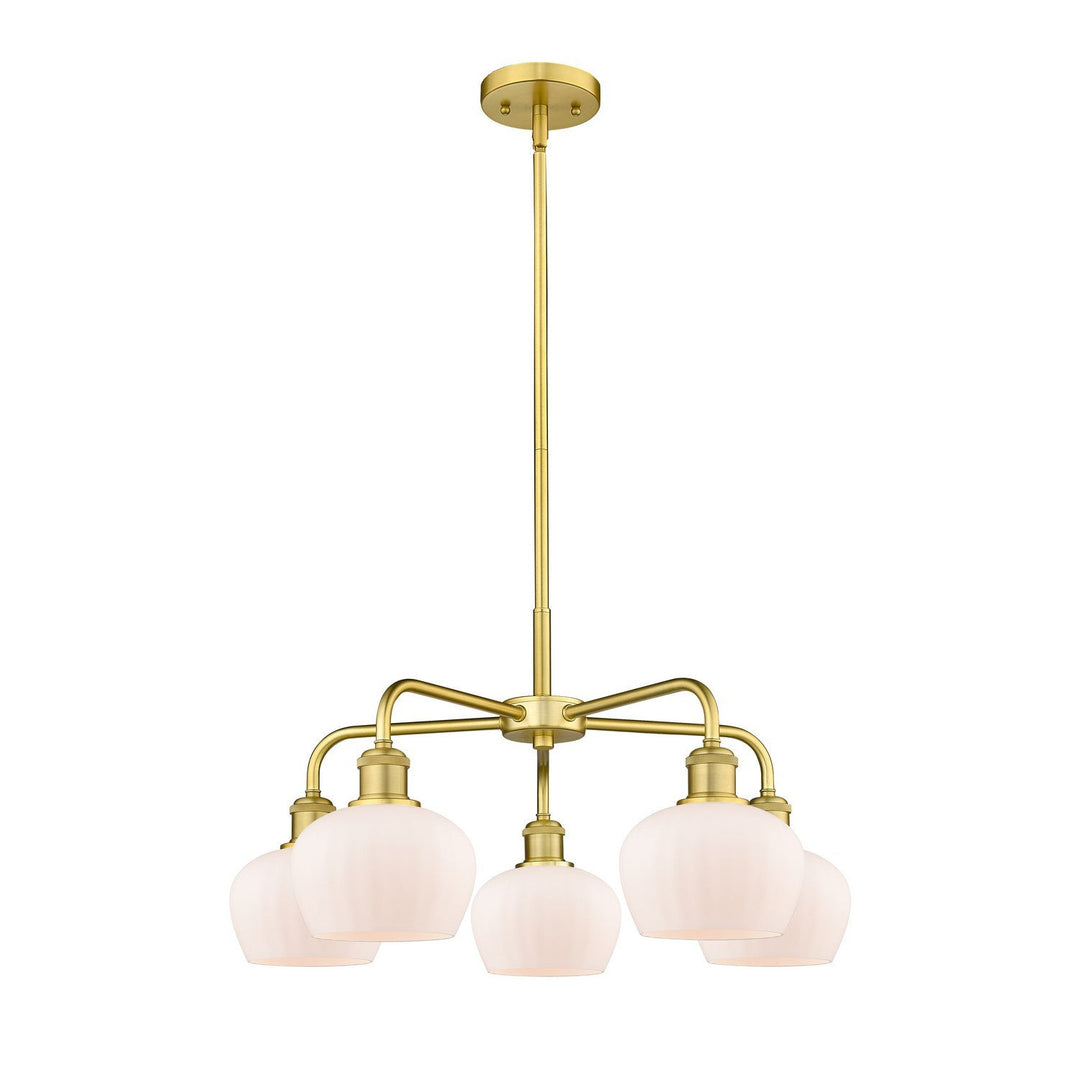 Innovations Downtown Urban 516-5CR-SG-G91 Chandelier Light - Satin Gold