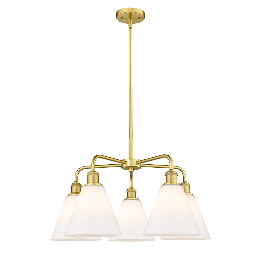 Innovations Downtown Urban 516-5CR-SG-GBC-81 Chandelier Light - Satin Gold