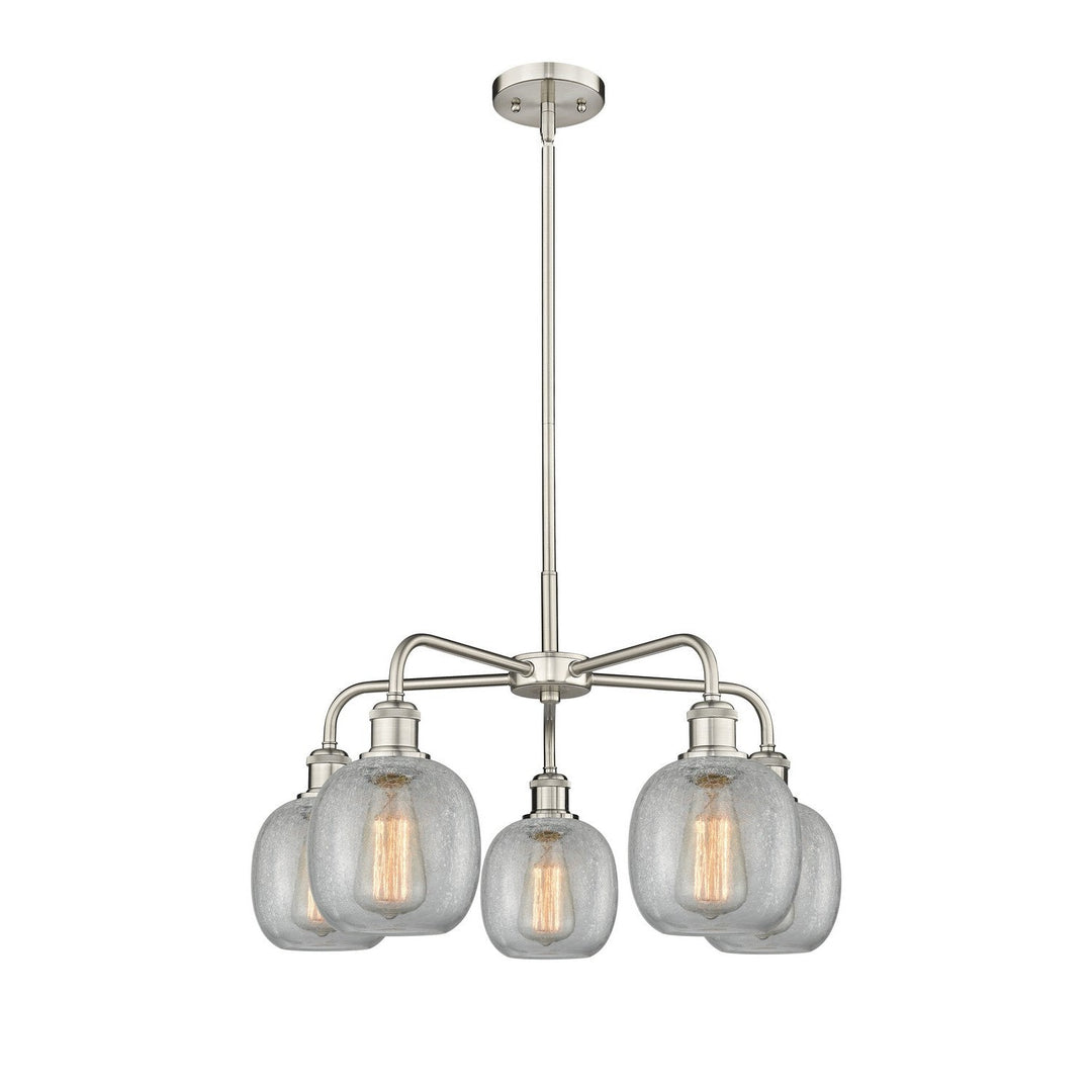 Innovations Downtown Urban 516-5CR-SN-G105 Chandelier Light - Satin Nickel