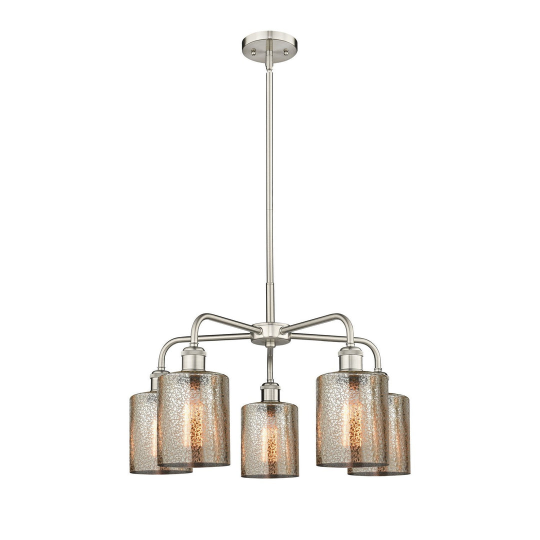 Innovations Downtown Urban 516-5CR-SN-G116 Chandelier Light - Satin Nickel