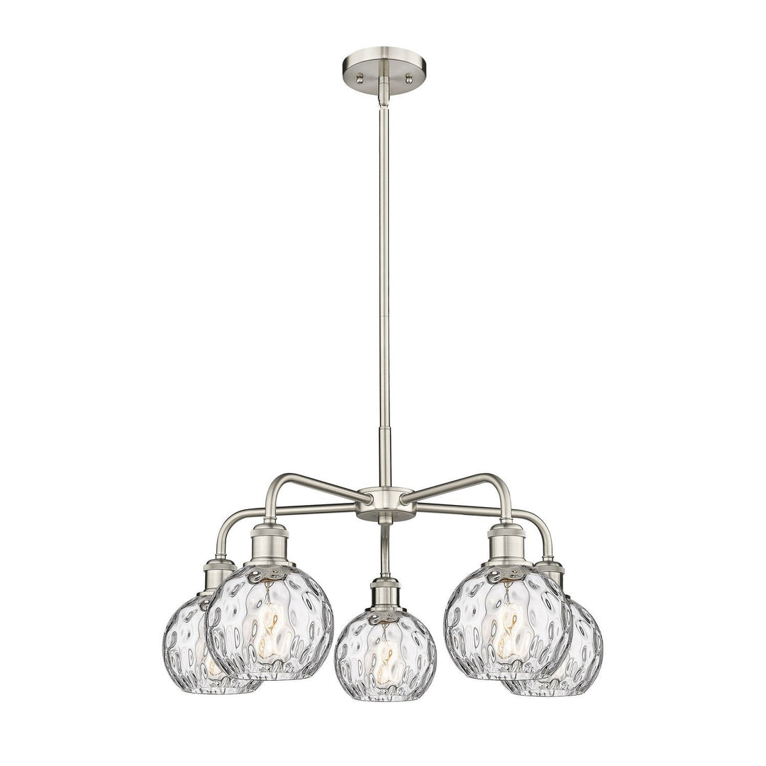 Innovations Downtown Urban 516-5CR-SN-G1215-6 Chandelier Light - Satin Nickel