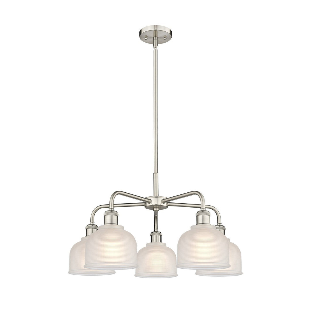 Innovations Downtown Urban 516-5CR-SN-G411 Chandelier Light - Satin Nickel