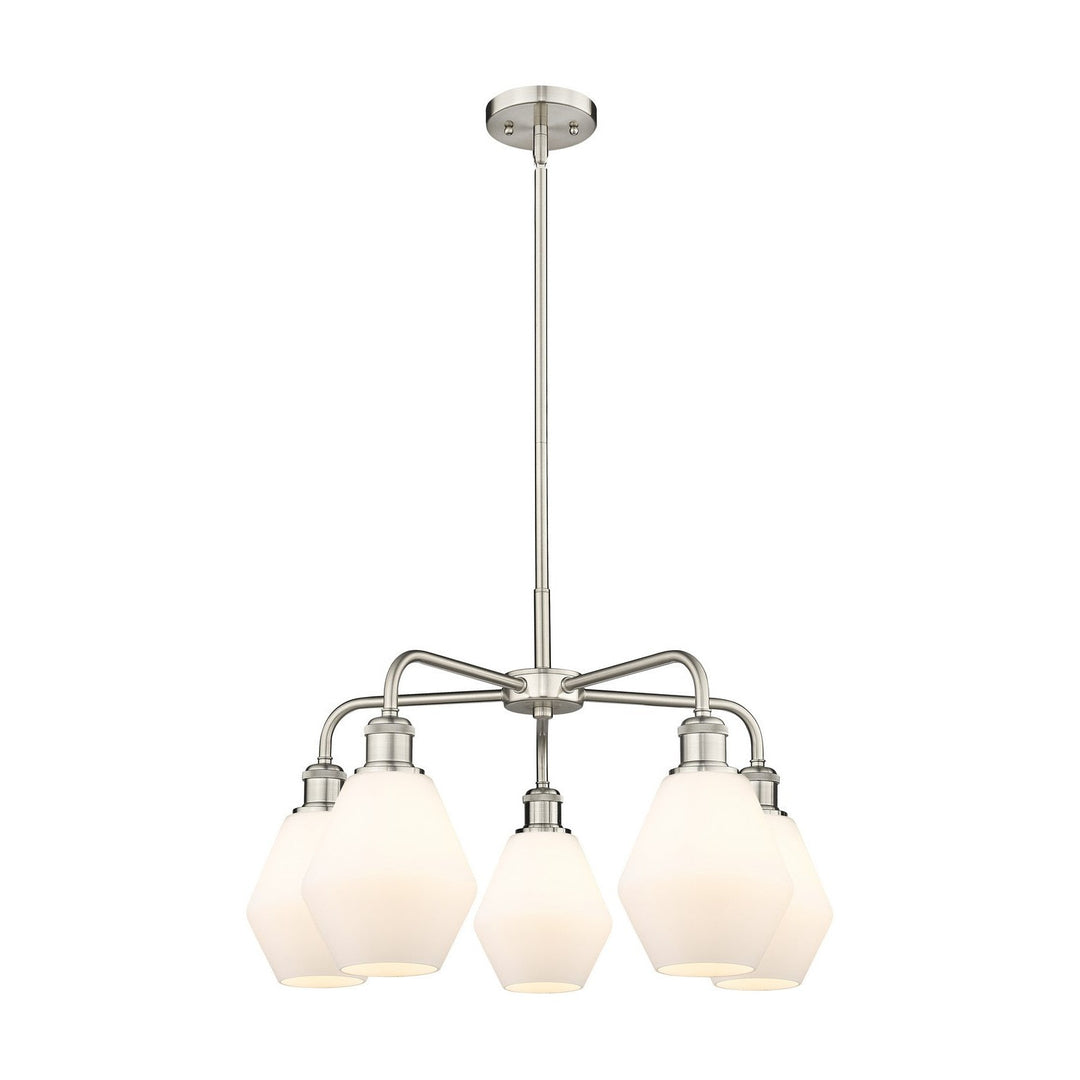 Innovations Downtown Urban 516-5CR-SN-G651-6 Chandelier Light - Satin Nickel