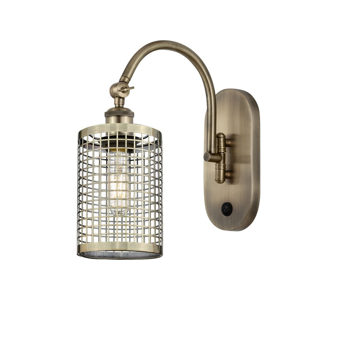 Innovations Downtown Urban 518-1W-AB-M18-AB Wall Sconce Light - Antique Brass