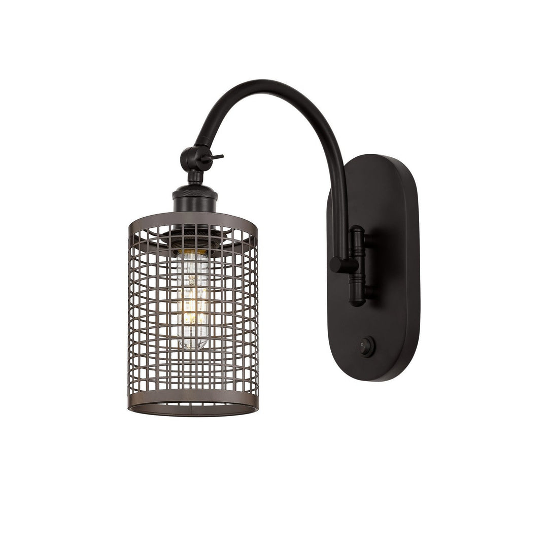Innovations Downtown Urban 518-1W-OB-M18-OB Wall Sconce Light - Oil Rubbed Bronze