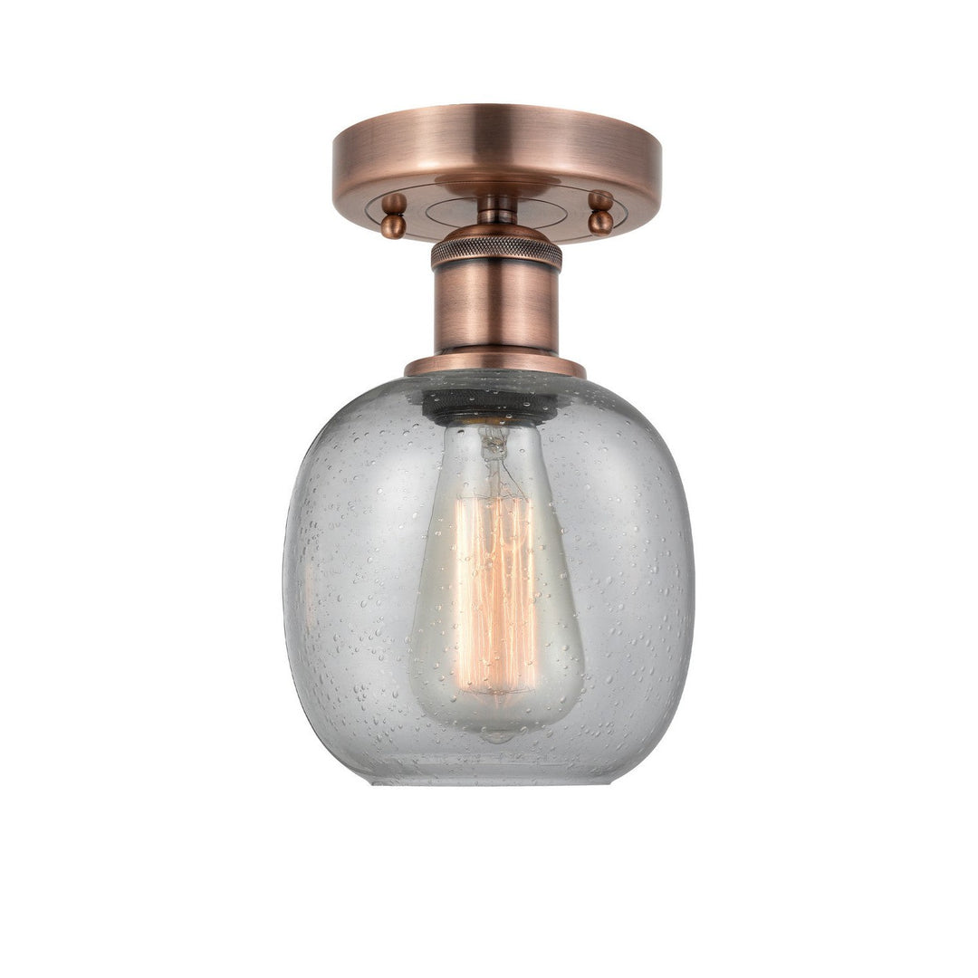Innovations Edison 616-1F-AC-G104 Ceiling Light - Antique Copper