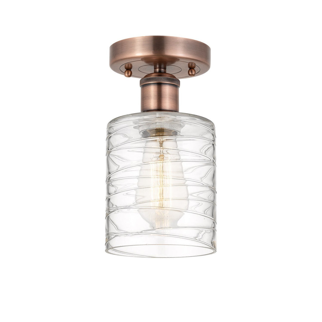 Innovations Edison 616-1F-AC-G1113 Ceiling Light - Antique Copper