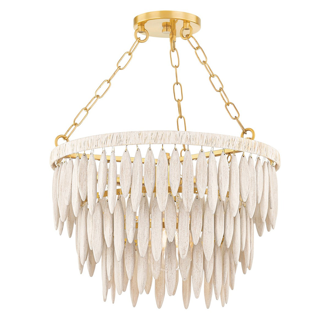 Mitzi Tiffany H805701-AGB Chandelier Light - Aged Brass