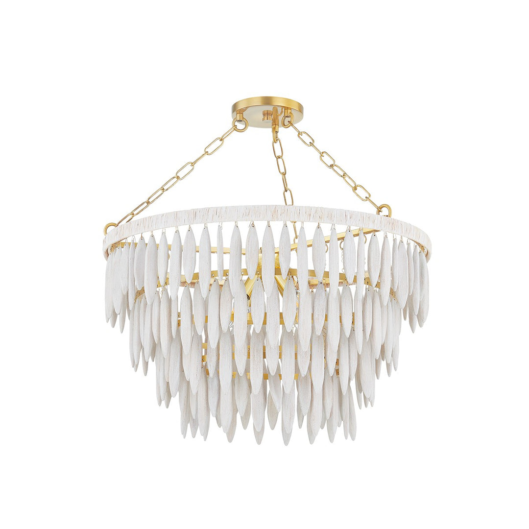 Mitzi Tiffany H805804-AGB Chandelier Light - Aged Brass