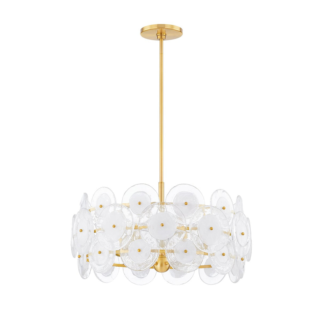 Mitzi Zoella H810705-AGB Chandelier Light - Aged Brass