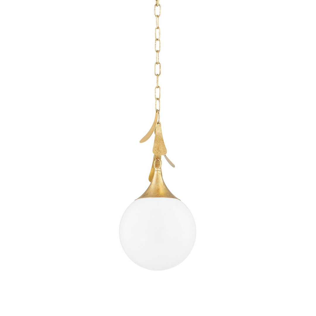 Mitzi Victoria H812701S-VGL Pendant Light - Vintage Gold Leaf