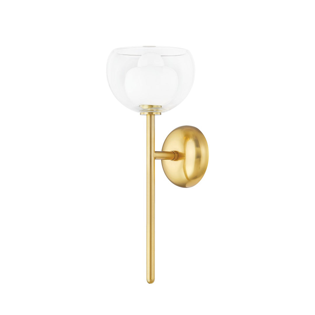 Mitzi Cortney H813101-AGB Wall Sconce Light - Aged Brass