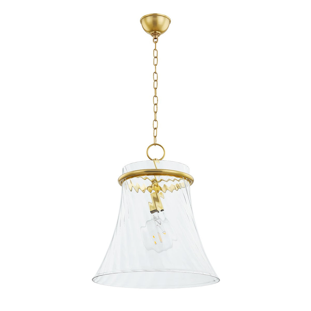 Mitzi Cantana H824701L-AGB Pendant Light - Aged Brass