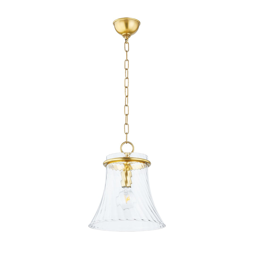 Mitzi Cantana H824701S-AGB Pendant Light - Aged Brass