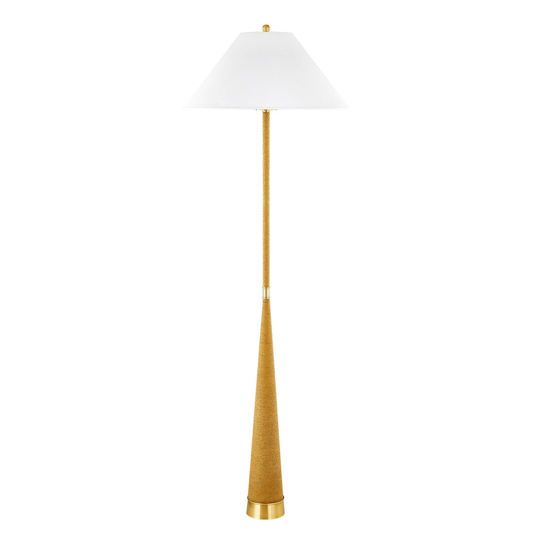 Mitzi Lighting HL804401-AGB Modern Indie Lamp Aged Brass