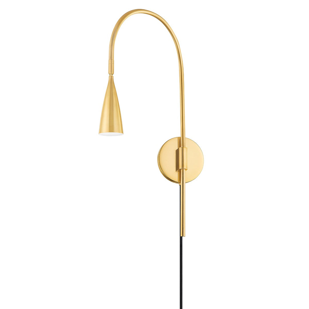 Mitzi Lighting HL811201-AGB Modern Jenica Lamp Aged Brass