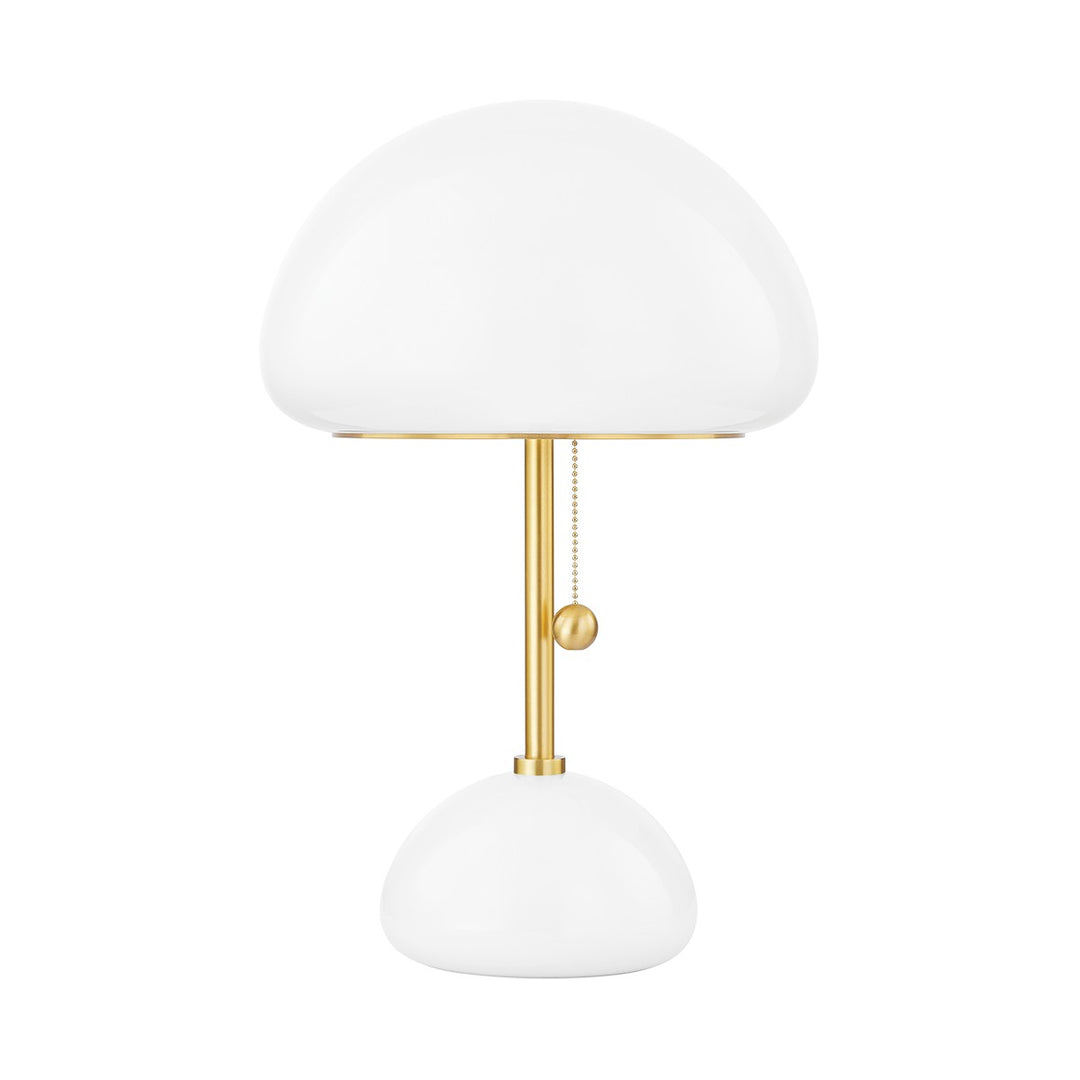 Mitzi Lighting HL813201-AGB Modern Cortney Lamp Aged Brass