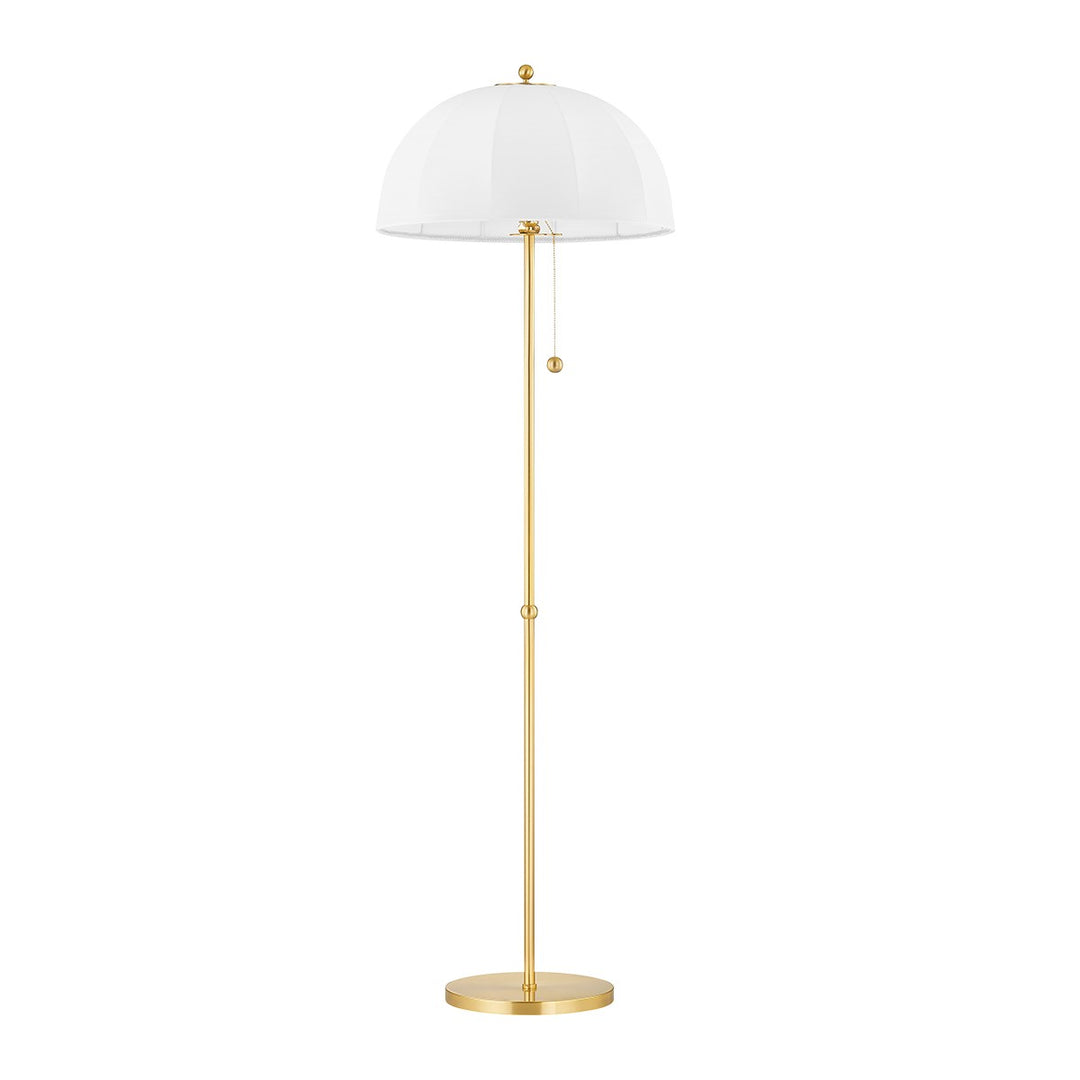 Mitzi Lighting HL816401-AGB  Meshelle Lamp Aged Brass