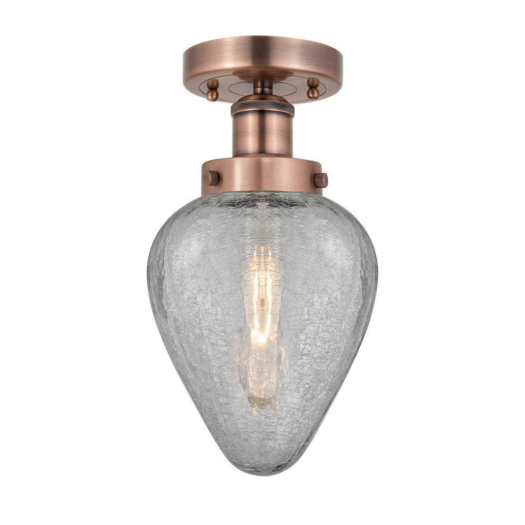 Innovations Edison 616-1F-AC-G165 Ceiling Light - Antique Copper