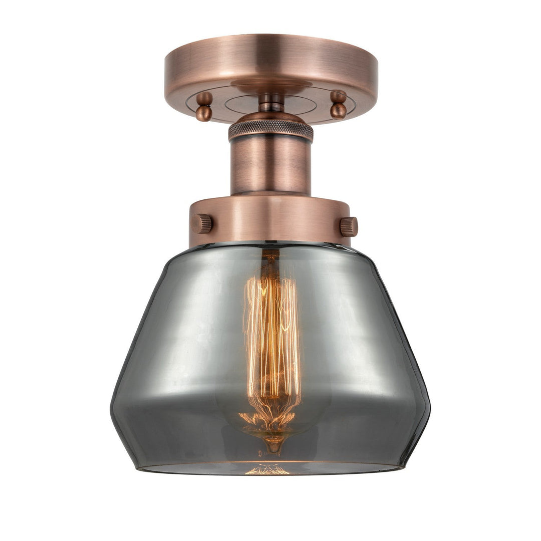Innovations Edison 616-1F-AC-G173 Ceiling Light - Antique Copper