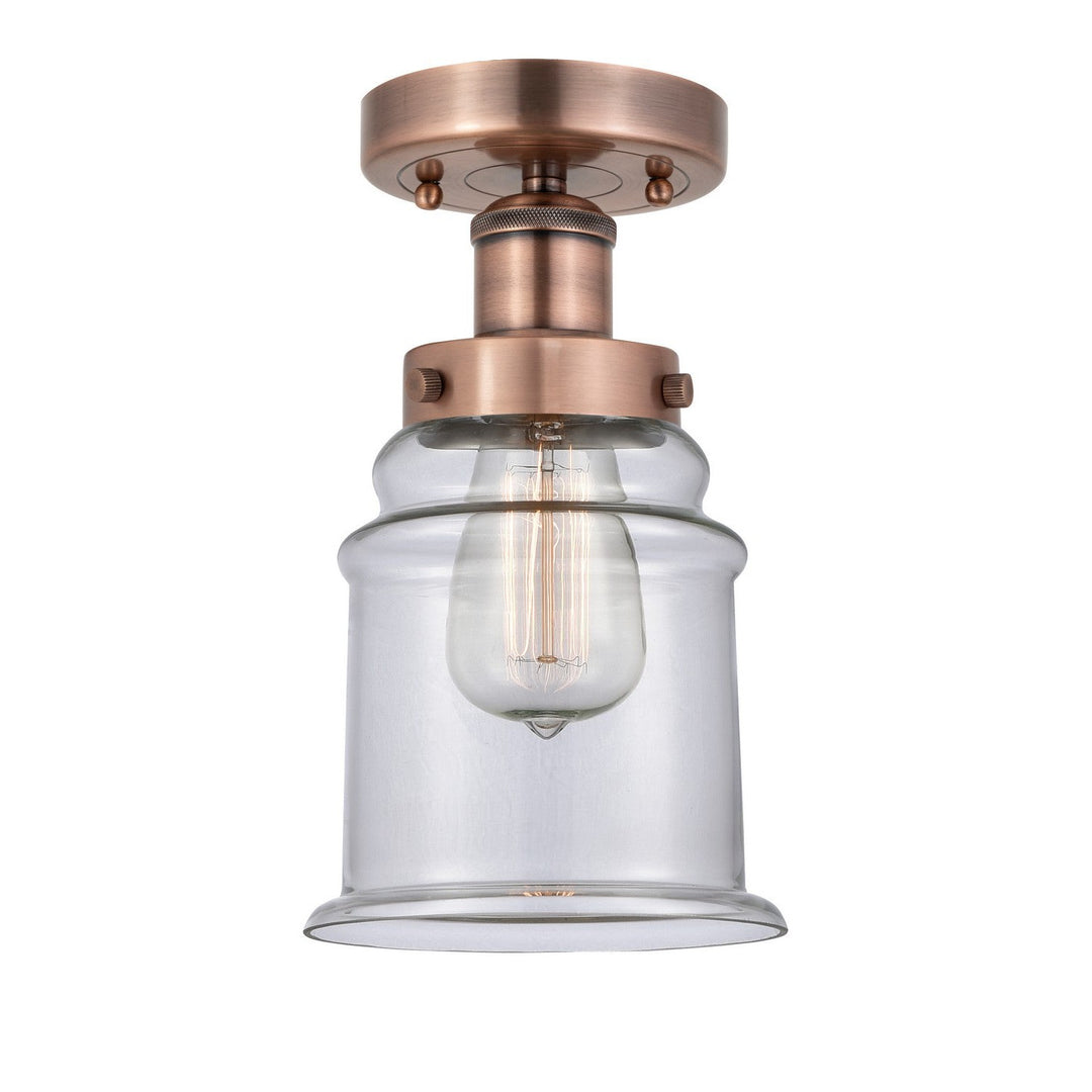 Innovations Edison 616-1F-AC-G182 Ceiling Light - Antique Copper