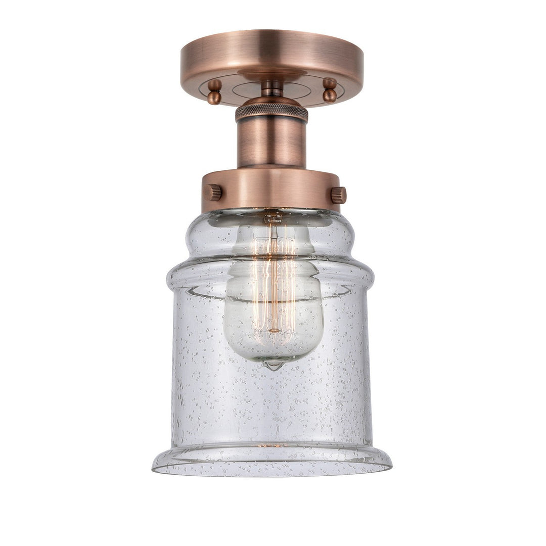 Innovations Edison 616-1F-AC-G184 Ceiling Light - Antique Copper