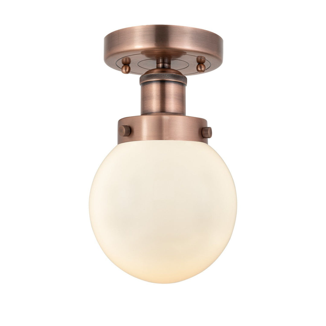 Innovations Edison 616-1F-AC-G201-6 Ceiling Light - Antique Copper