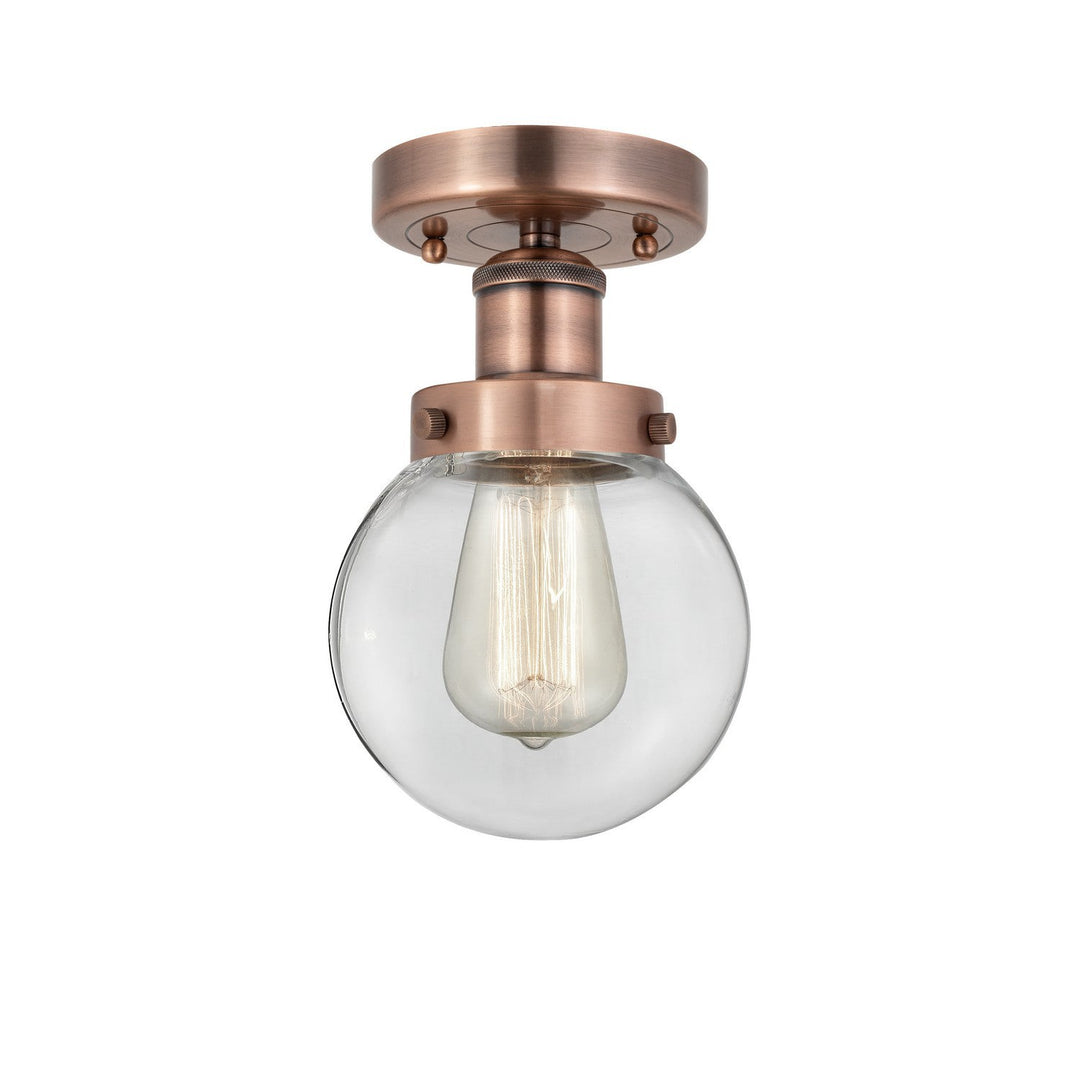 Innovations Edison 616-1F-AC-G202-6 Ceiling Light - Antique Copper