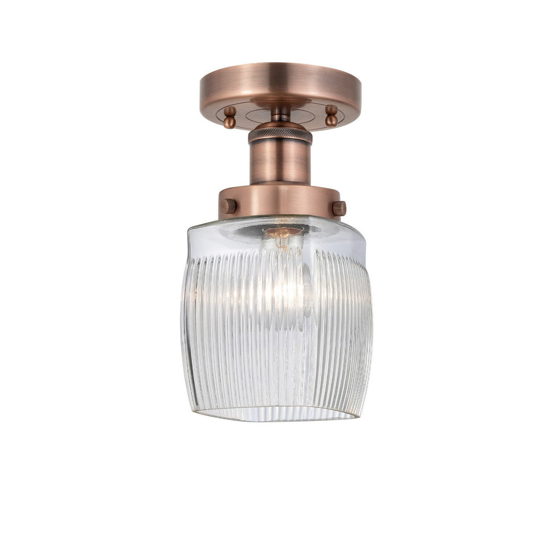 Innovations Edison 616-1F-AC-G302 Ceiling Light - Antique Copper