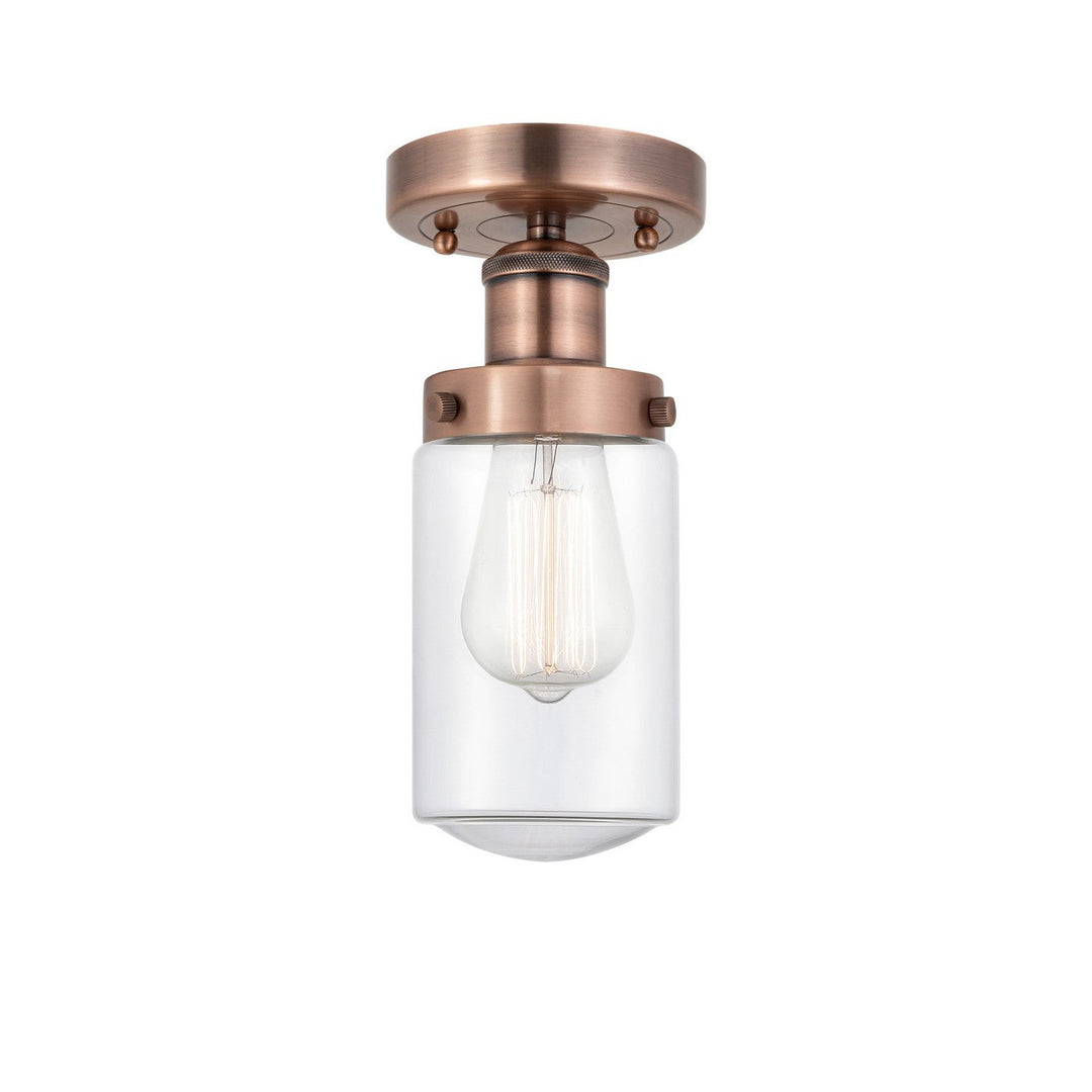 Innovations Edison 616-1F-AC-G312 Ceiling Light - Antique Copper
