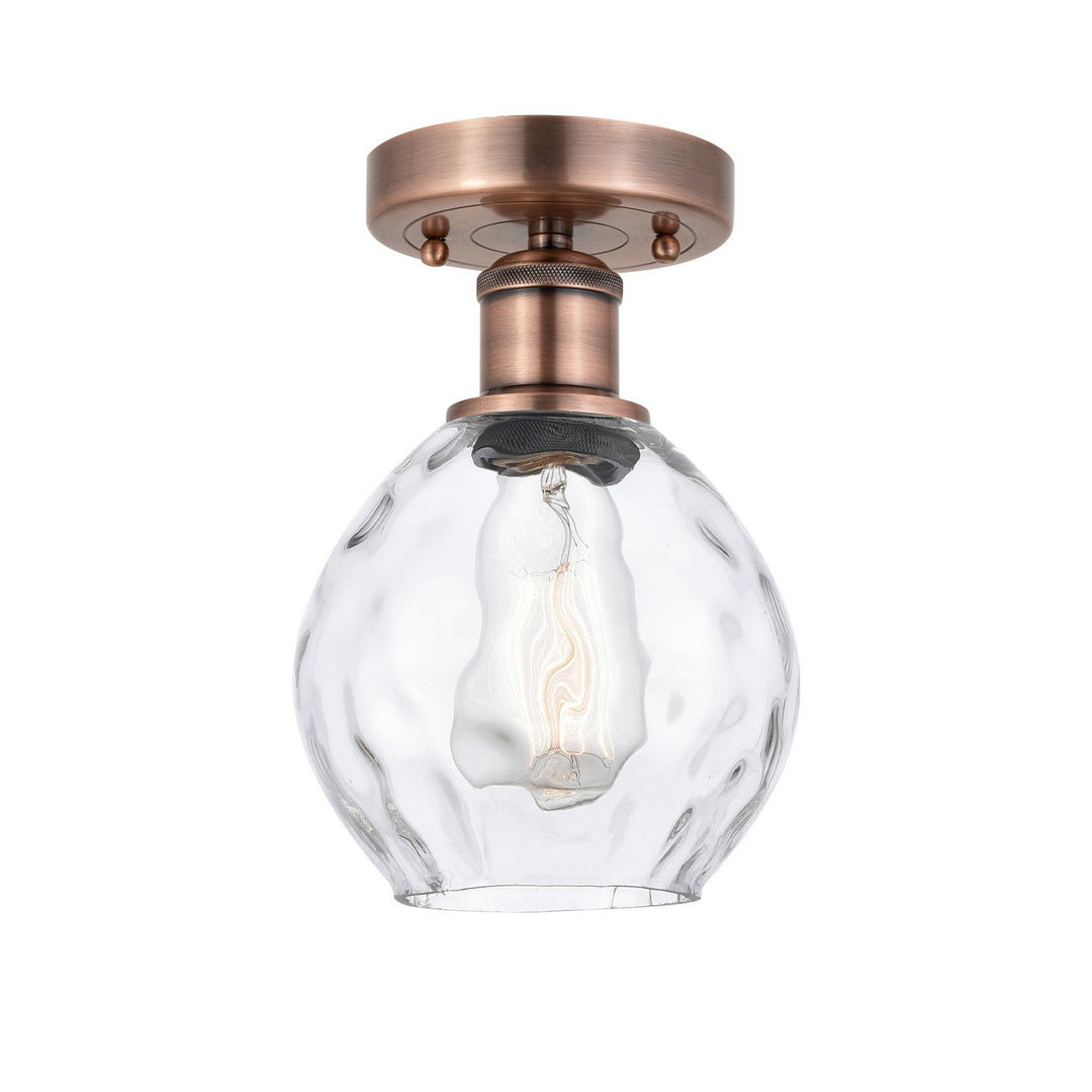 Innovations Edison 616-1F-AC-G362 Ceiling Light - Antique Copper