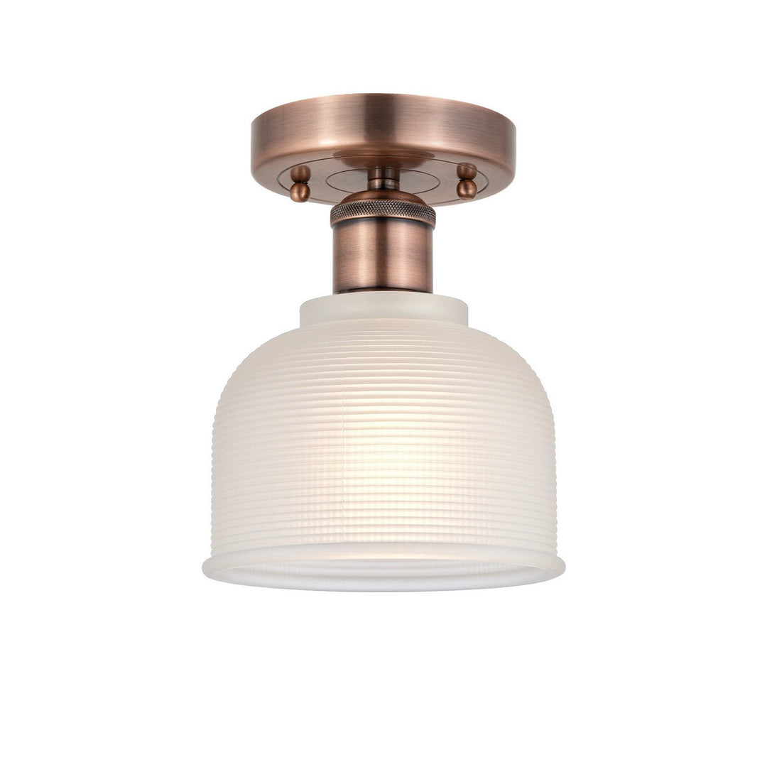 Innovations Edison 616-1F-AC-G411 Ceiling Light - Antique Copper