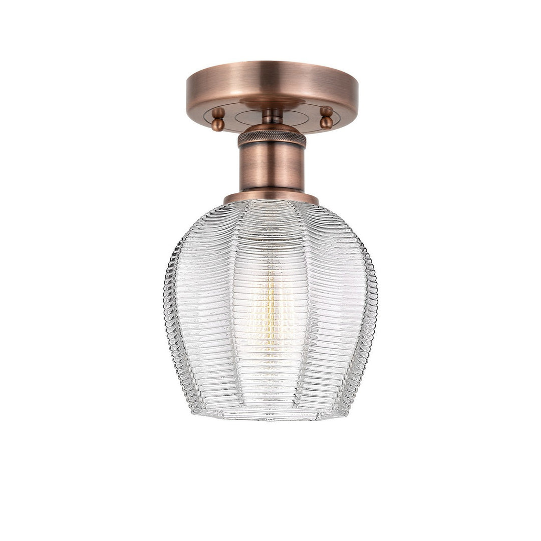 Innovations Edison 616-1F-AC-G462-6 Ceiling Light - Antique Copper