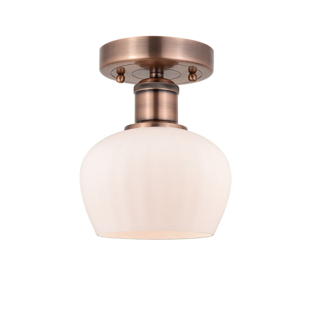 Innovations Edison 616-1F-AC-G91 Ceiling Light - Antique Copper