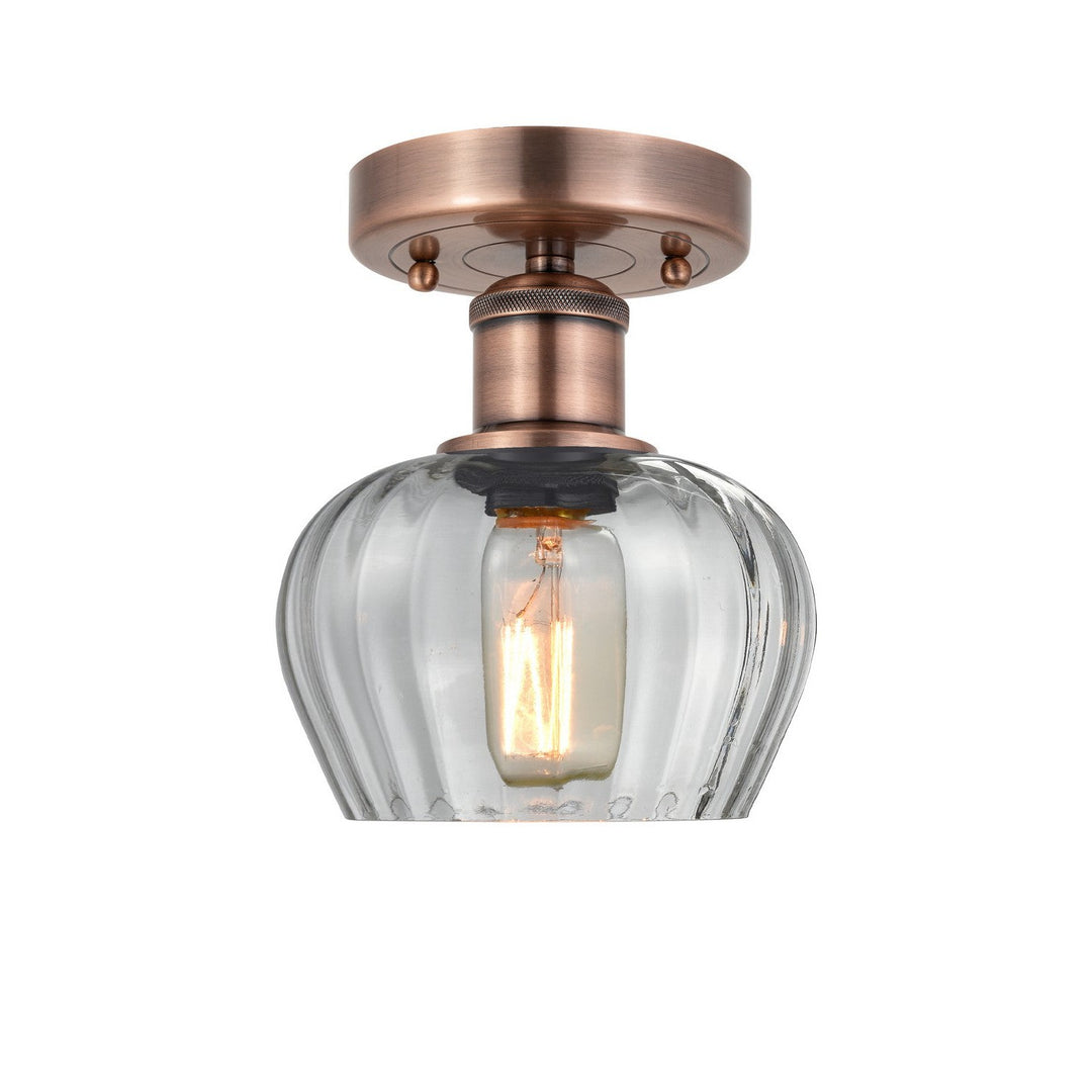 Innovations Edison 616-1F-AC-G92 Ceiling Light - Antique Copper